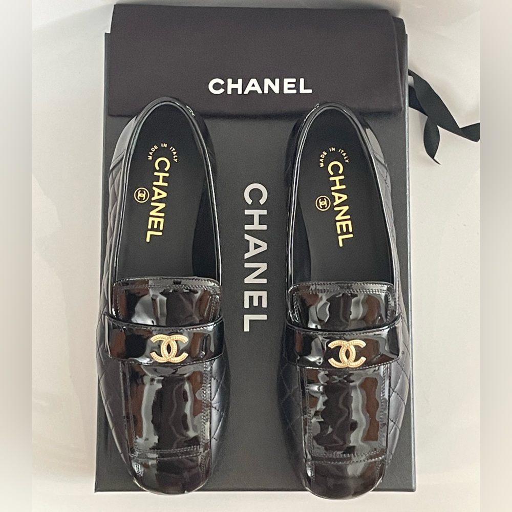 Chanel Leather Loafers